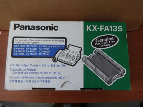 Genuine Panasonic KX-FA135 Film Cartridge  NEW FILM CARTRIDGE  original package