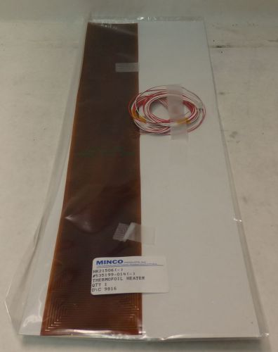 Minco HK21506 Flexible Thermofoil Heater 90 Ohm 18&#034; x 3&#034; 535199-014 D/C 9816 (H5