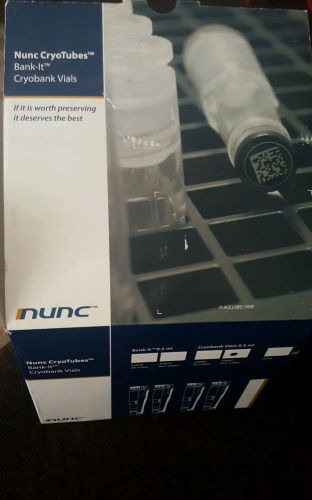 nunc  0,5ml cryobank non coded vials