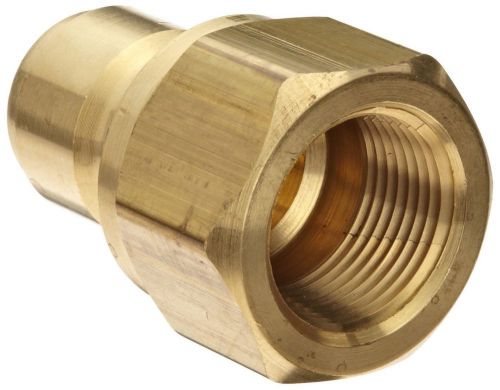 Dixon stfp6b brass hydraulic quick-connect fitting plug 3/4&#034; female coupling ... for sale