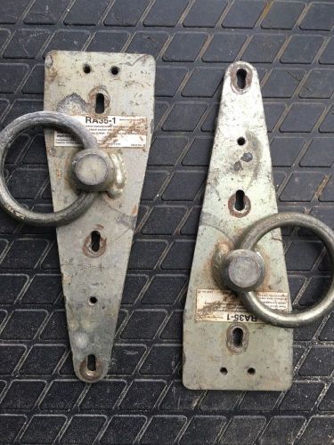 (Pair) Roofing Safty Line Anchors