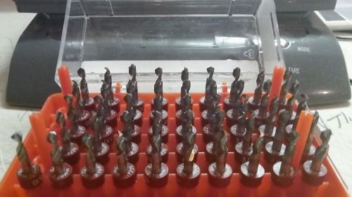 50 pcs. #2.15 mm, .0846 dia.  carbide drill bits, dremel / jewelry / tools, used for sale