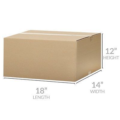 Uboxes medium moving boxes 18 x14 x 12 inches bundle of 20 boxes boxbundmed20 for sale