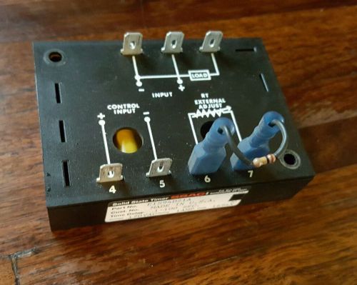 Ssac eis94d21a 1-100 sec. time delay solid state timer for sale