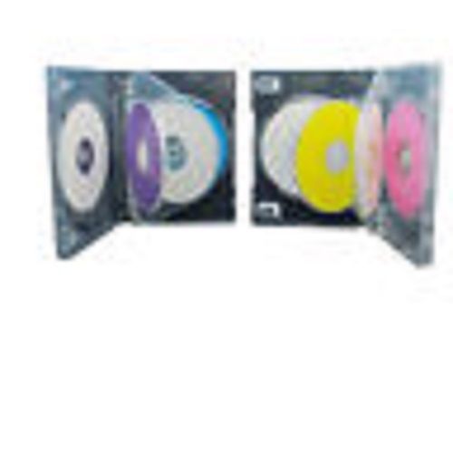 5 New Quality Rare 27mm 6-DVD Cases w/Patented M-LOCK, Super Clear DB27-6C-FM-N