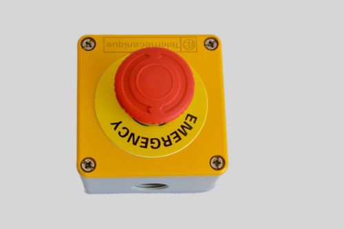 x5 Metal Emergency Stop switch12V 24V, e-stop, e stop, telemechanique