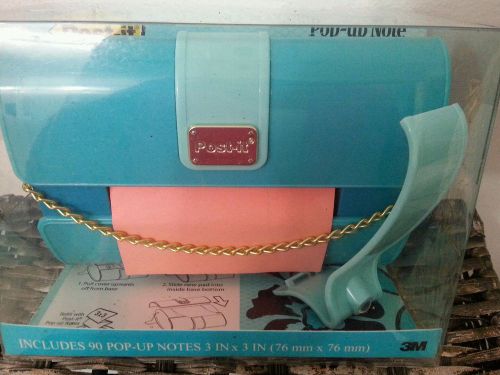 Post-it Pop-up Notes Dispenser 3 x 3-Inch Notes Clutch Purse Style Fashion