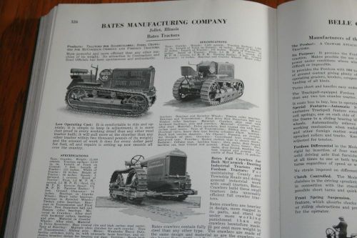 1926 Road &amp; Street Catalog Bates IH Trucks Erie Marion Shovels Etc