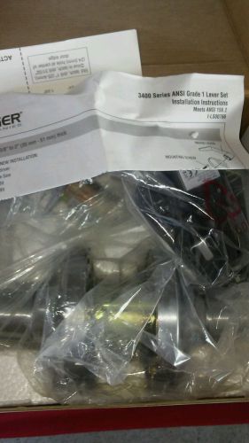 Hager 3400 Series Grade 1 Double Cylinder Lockset, ARC,  26D