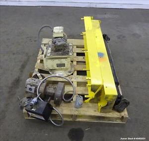 Used- Maag Extrex Gear Pump, Model EX36. Approximate 25.6 cm per revolution, max