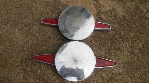 Two 4-1/2 inch fire engine steamer caps  r for sale