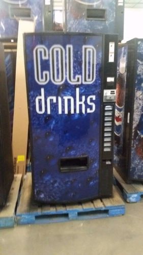 Dixie Narco 501E SIID Multi Price Soda Vending Machine Cold Drink Can or Bottle