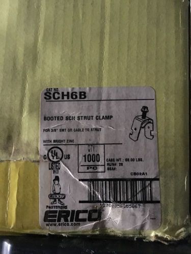 New Case of 1000 Caddy Erico Booted SCH Strut Clamps SCH6B