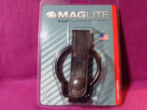 Maglite d cell flashlight leather belt holder new for sale