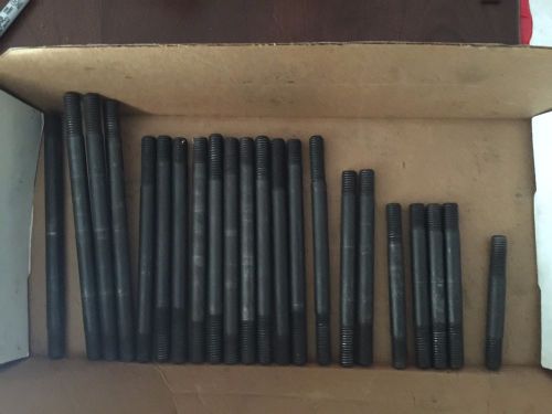 22 Piece Milling Mill Hold Down Rods Studs 1/2&#034;