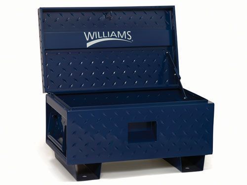 Williams 50951 Job Site Boxes - 42&#034; W X 20&#034; D X 23.4&#034; H - Blue Only