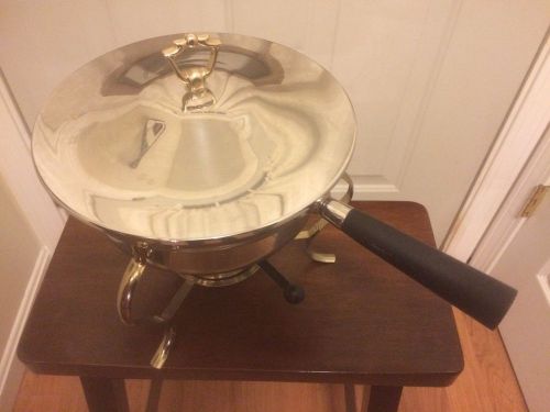 Vintage Round 5 Qt. Stainless Steel Chafing Dish