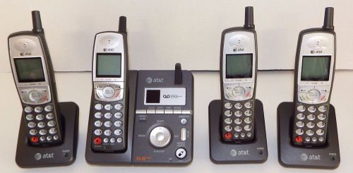 AT&amp;T E5814B  5.8 GHz cordless telephone with Four extra handsets