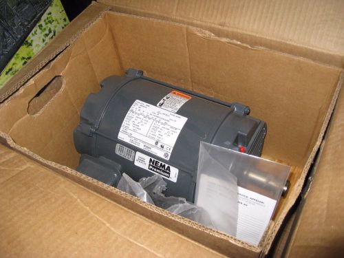 US Motors, ODP, 5 HP, 3-Phase, 1765 RPM Motor, D5P2D Model CG22 208/230/460 VAC