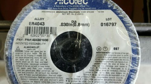 alcotec alloywelding wire .030  ( four rolls)
