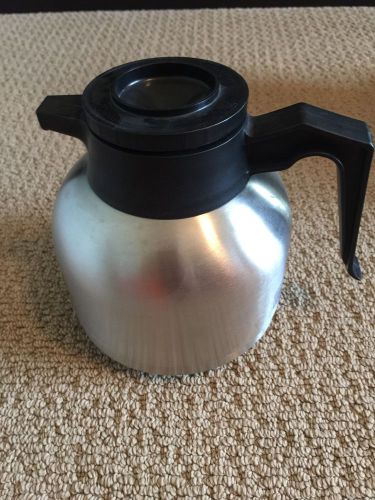 VACULATOR Stainless Steel 12 Cup COMMERCIAL Thermal Coffee Carafe RESTAURANT EUC