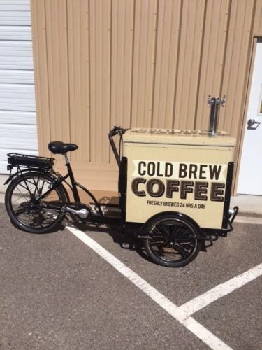 Cold brew coffee vending bike (new. electric) for sale