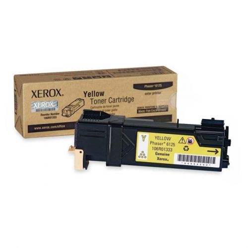 &#034;Xerox 106R01333 Toner, 1000 Page-Yield, Yellow, EA - XER106R01333&#034;