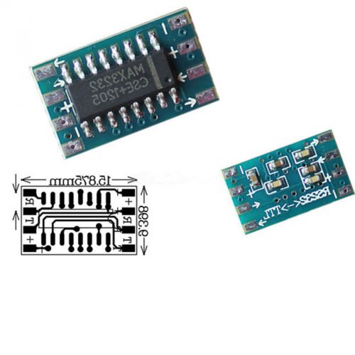 5PCS Mini RS232 To TTL MAX3232 Converter Adaptor Module Serial Port Board bb