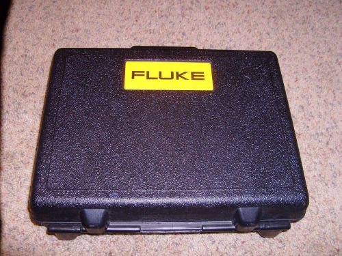 FLUKE - Black Hard Plastic Carry Case with Handle
