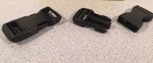 Lot of 25 BULK-STRAP 1 In. B1 Side Squeeze Buckles - Plastic (X)
