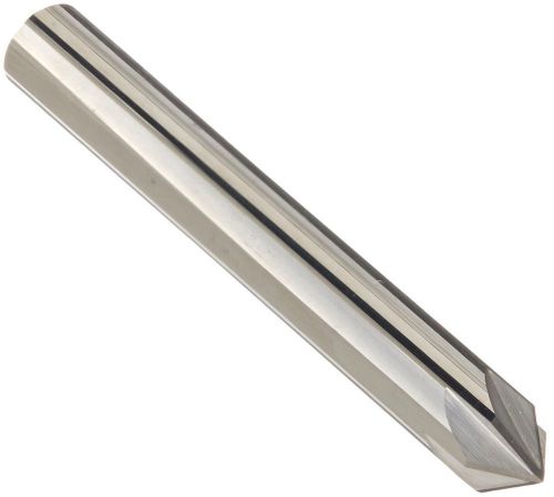 KEO 55793 Solid Carbide Single-End Countersink Uncoated (Bright) Finish 6 Flu...
