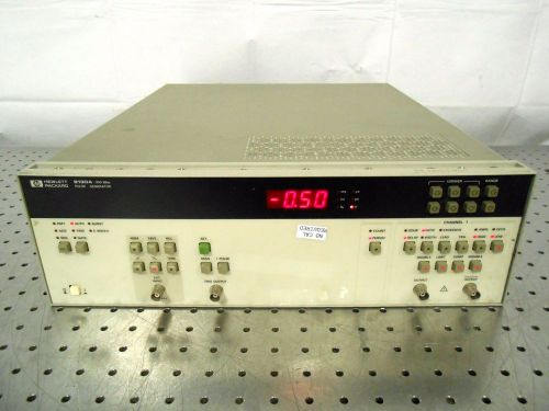 H132103 HP 8130A 300MHz Pulse Generator