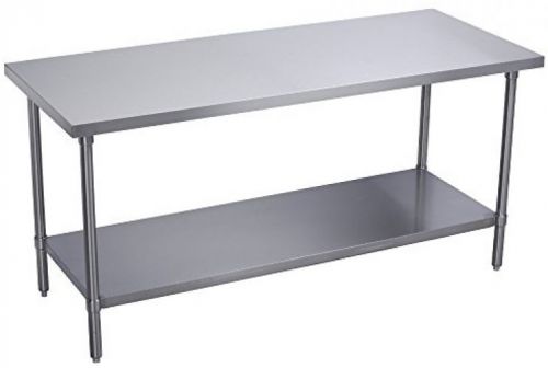 Worktable stainless steel food prep 30 x 36 x 34 height - commercial grade work for sale