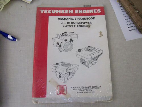 Tecumseh small engine repair manual, 3-10 Horse Power4 cycle