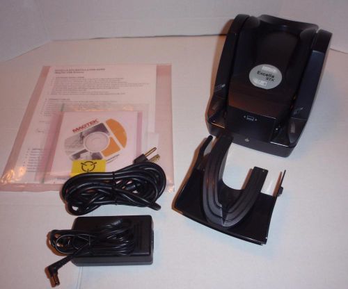 Magtech excella stx card reader/check scanner (p/n 22350003) w/accessories - new for sale