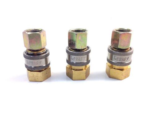3 top quality legacy 3/8&#034; quick coupler pressure washer fittings for sale