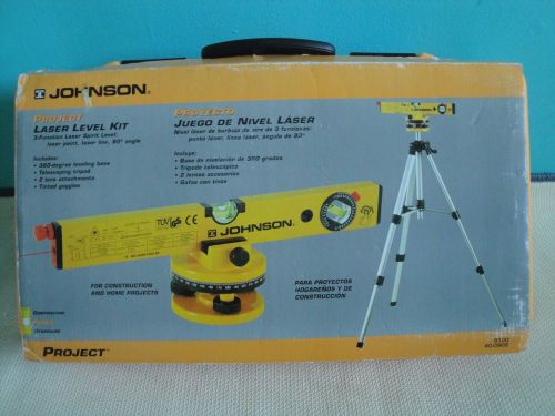 Johnson Laser Level &amp; Tool Kit Model 9100/40-0909