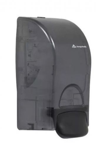4 Pack Georgia-Pacific 53053 Smoke Commercial Manual Soap &amp; Sanitizer Dispenser