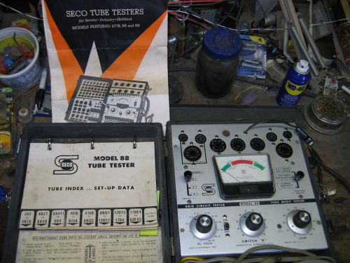 Seco tube tester Model 88 works great condition
