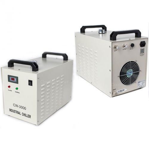 Cw3000 industry air water chiller for laser machine cooling 60w 80w laser tube for sale