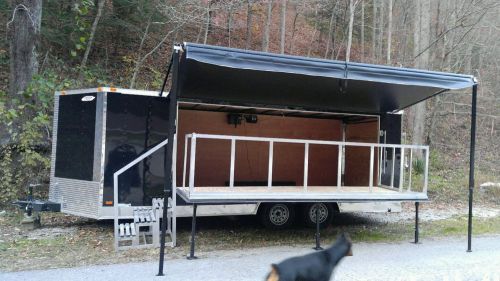 Enclosed Mobile Stage Trailer Trade Show Live Music NEW