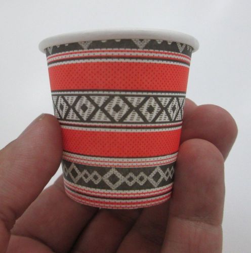 200 X  Paper Cups for Arabic Coffee / Tea / Drink. small size 2.5 oz