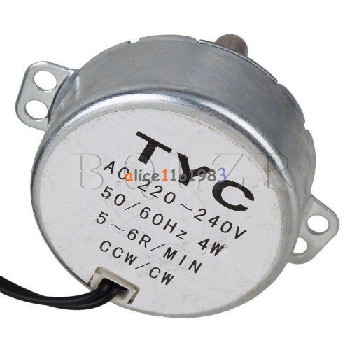 5-6rpm robust synchronous motor tyc-50 ac 220v torque 4kgf.cm 4w cw/ccw for sale