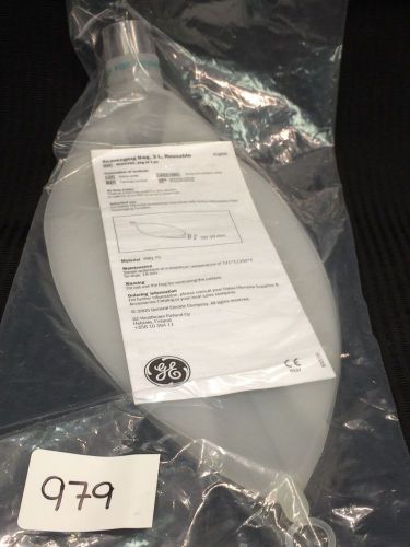 GE Healthcare 8004460 SCAVENGING BAG 3 Liter Reusable Latex Free NEW