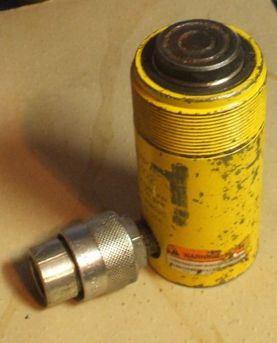 ENERPAC 10 TON HYDRAULIC CYLINDER RC102 TESTED &amp; WORKING FREE SHIPPING