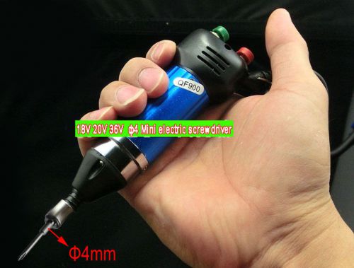 DC 18V 4V 36V Power Precision Mini Electric Screwdriver for Phone tool + 2 plug