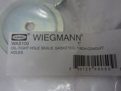 Wiegmann WAS100 1 Inch Oil Tight Knockout Hole Seal For Conduit Knockout Holes