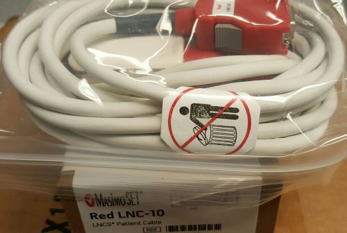 Masimo Red 2056 LNC-10 SpO2 Patient Adapter Cable 10ft.