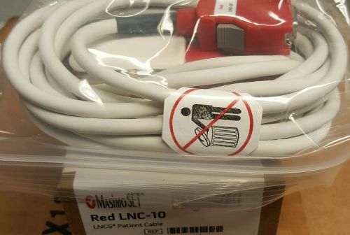 Masimo Red 2056 LNC-10 SpO2 Patient Adapter Cable 10ft.
