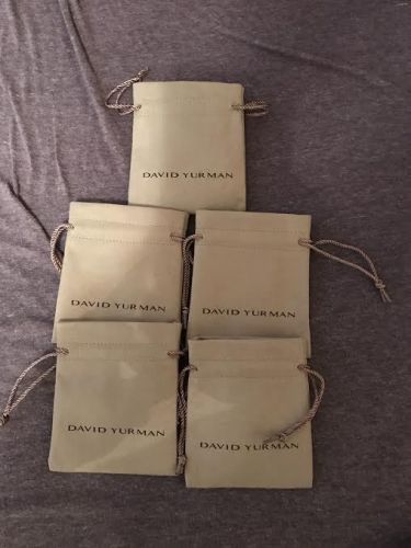 5 DAVID YURMAN JEWELRY POUCH / DUST BAG Medium Size